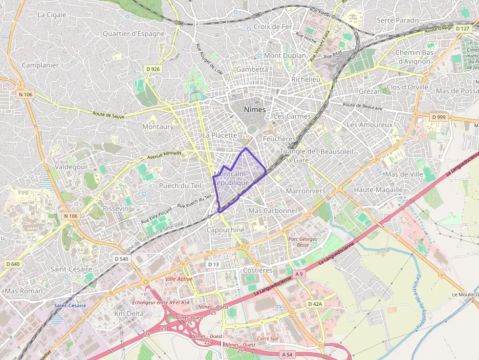 Appartement 37 m² deux pieces à vendre à Nîmes