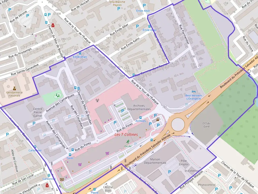 Appartement 77 m² quatre pièces à vendre à Nîmes