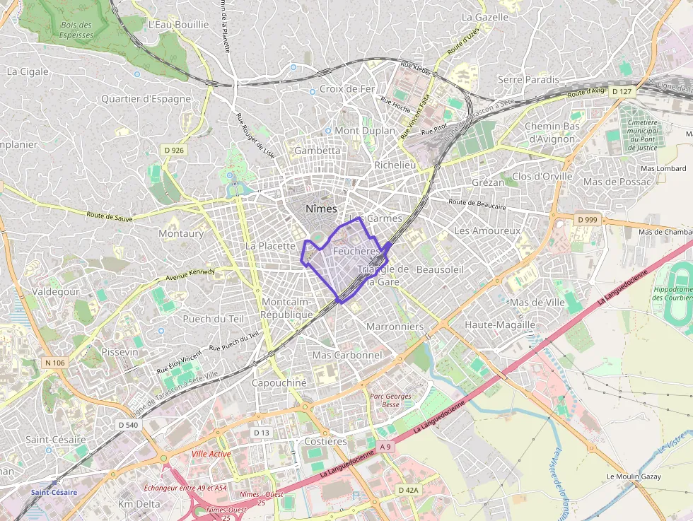 Appartement 54 m² deux pieces à vendre à Nîmes