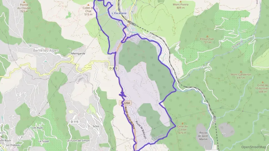 Appartement 97 m² quatre pièces à vendre à L`Escarène