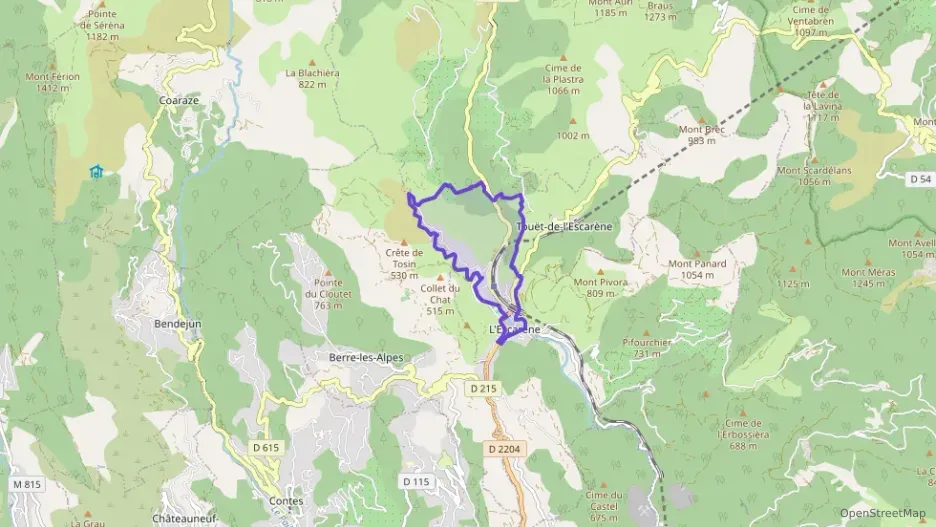 Appartement 30 m² deux pieces à vendre à L`Escarène