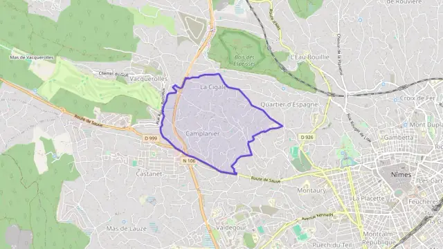 Appartement 57 m² deux pieces à vendre à Nîmes