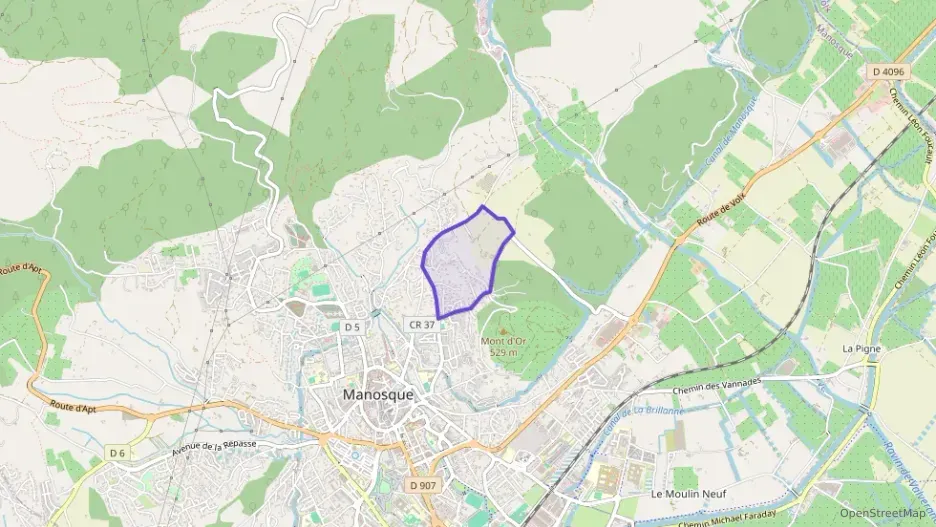 Appartement 85 m² quatre pièces à vendre à Manosque