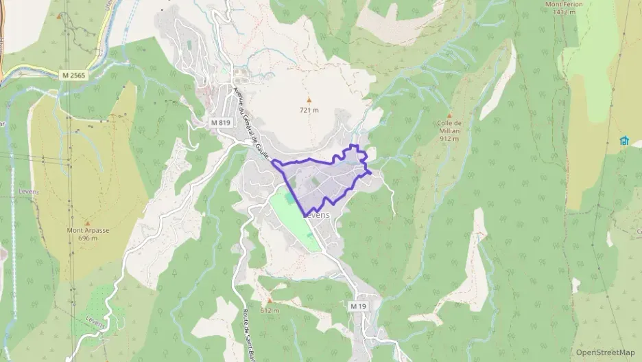 Appartement 54 m² trois pièces à vendre à Levens