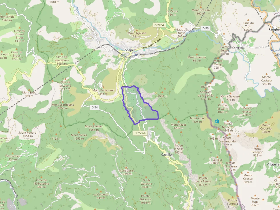 Appartement 25 m² deux pieces à vendre à Sospel
