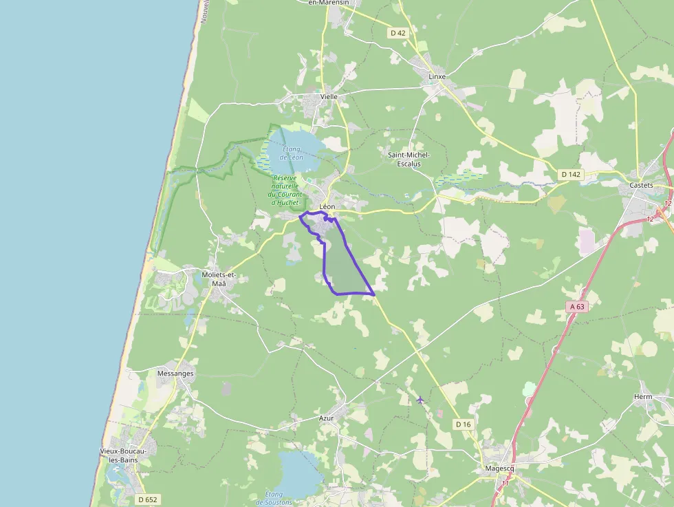 Appartement 52 m² trois pièces à vendre à Léon