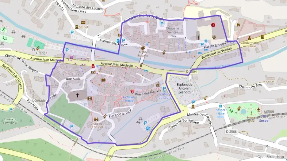 Appartement 40 m² deux pieces à vendre à Sospel Appartement 40 m² deux pieces à vendre à Sospel