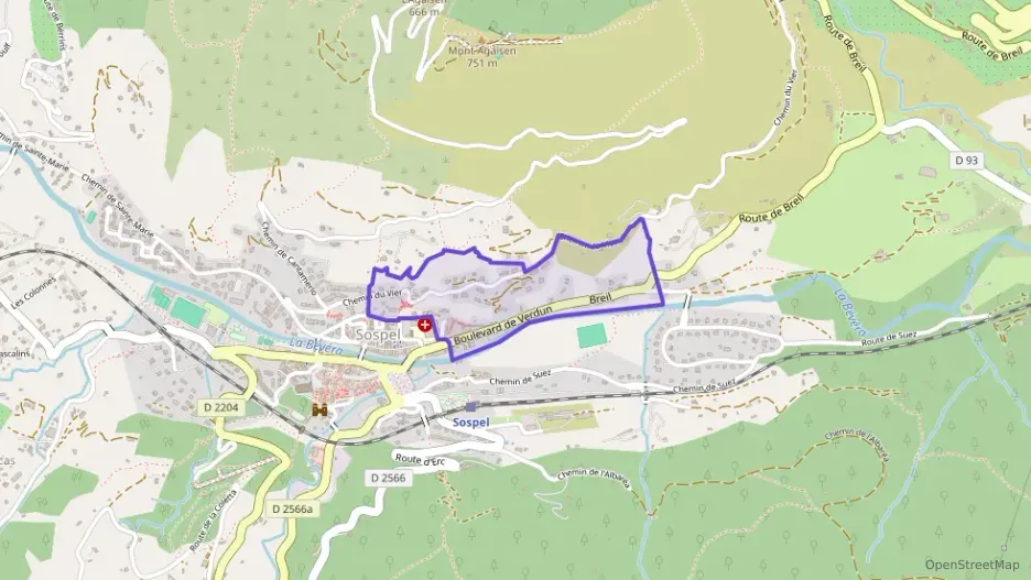 Appartement 94 m² trois pièces à vendre à Sospel