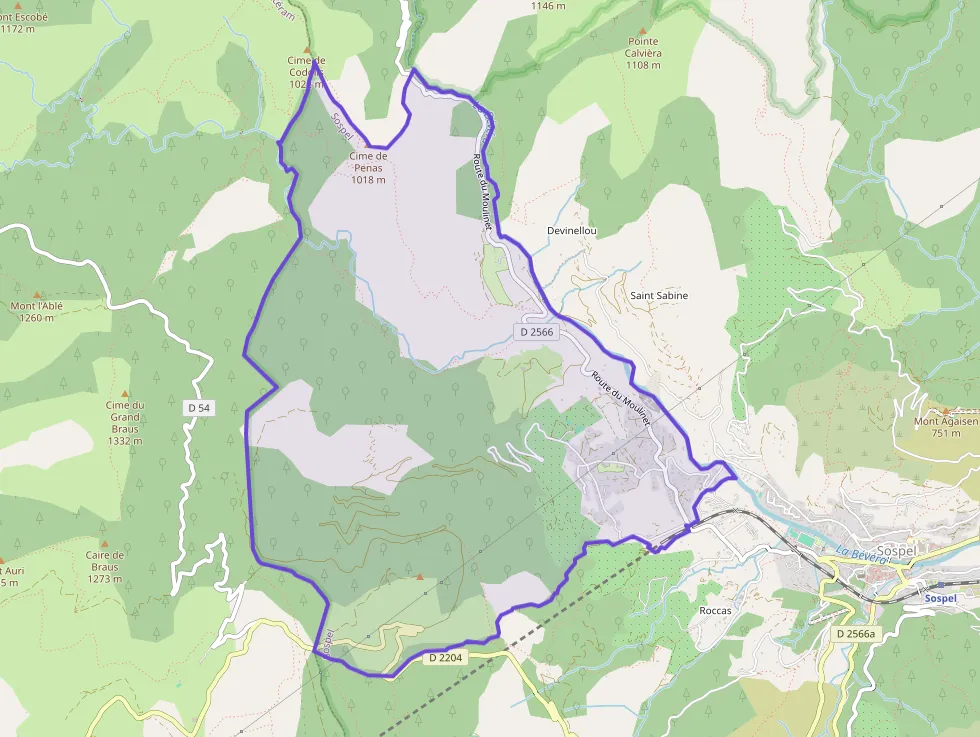 Appartement 92 m² quatre pièces à vendre à Sospel