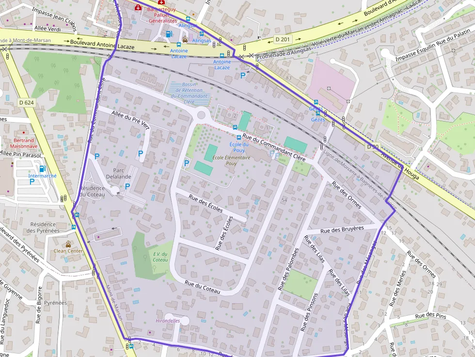 Appartement 28 m² une piece à vendre à Mont-de-Marsan