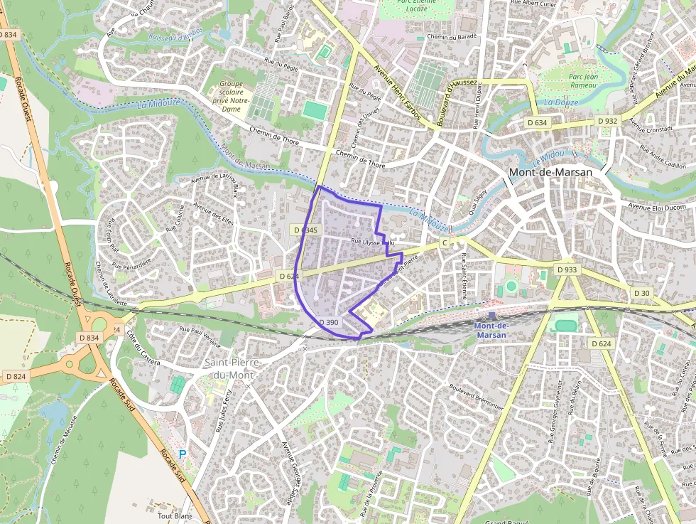 Appartement 45 m² deux pieces à vendre à Mont-de-Marsan