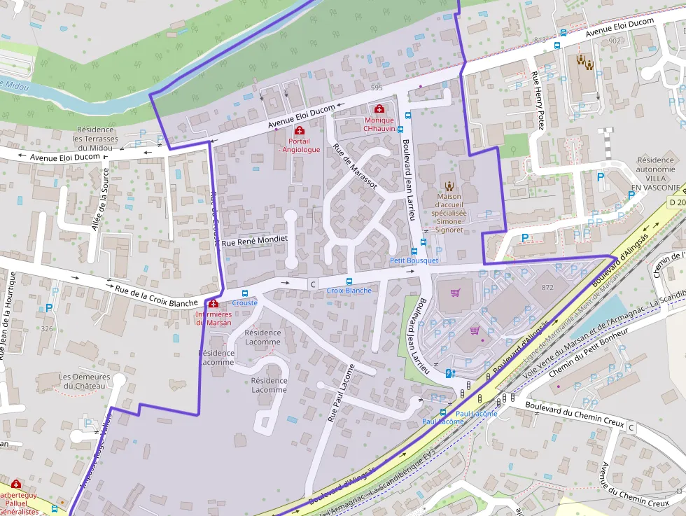 Appartement 55 m² deux pieces à vendre à Mont-de-Marsan