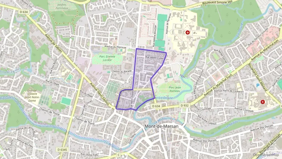 Appartement 72 m² quatre pièces à vendre à Mont-de-Marsan