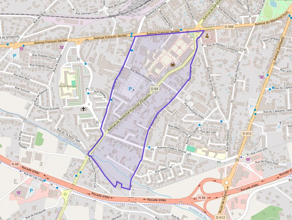 Appartement 42 m² deux pieces à vendre à Albi