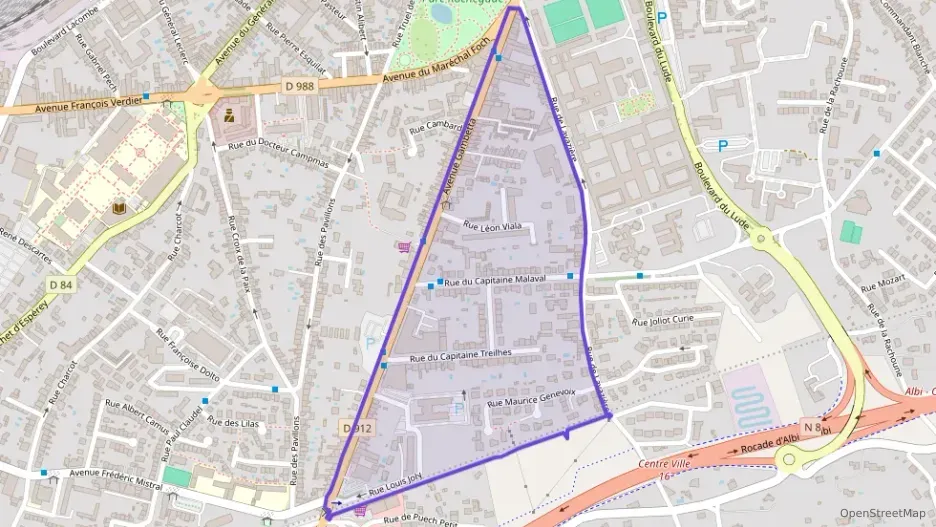 Appartement 44 m² deux pieces à vendre à Albi