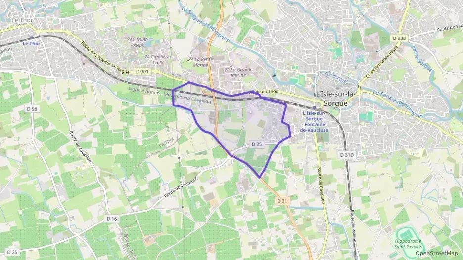 Appartement 102 m² quatre pièces à vendre à L`Isle-sur-la-Sorgue