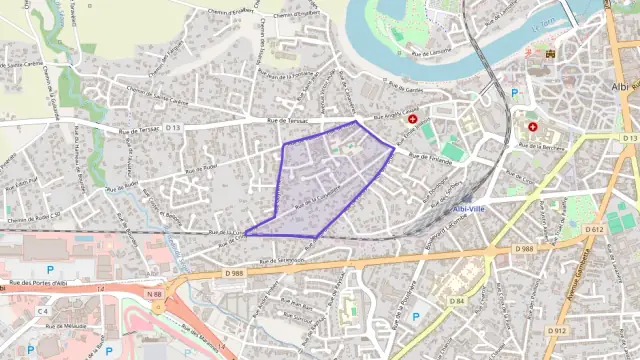 Appartement 74 m² trois pièces à vendre à Albi