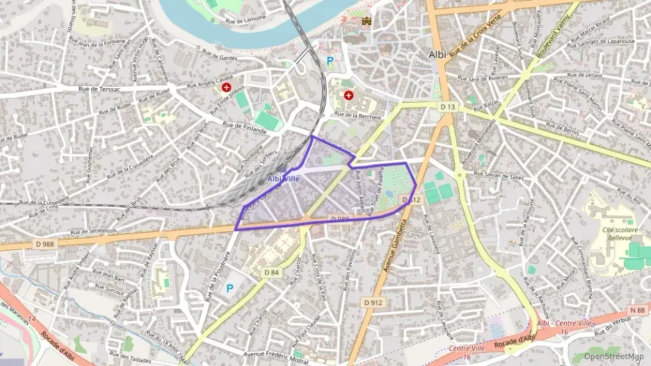 Appartement 51 m² trois pièces à vendre à Albi