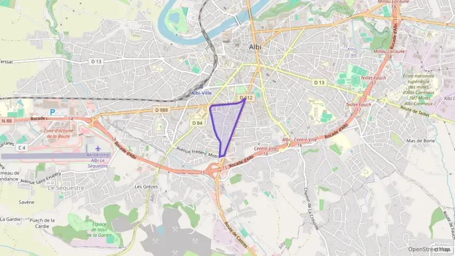 Appartement 78 m² quatre pièces à vendre à Albi Appartement 78 m² quatre pièces à vendre à Albi