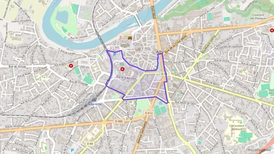 Appartement 35 m² deux pieces à vendre à Albi