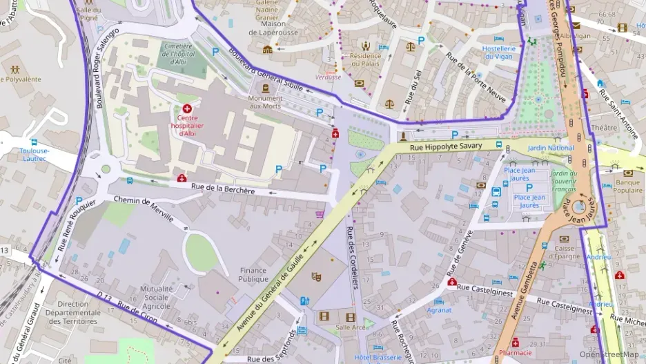 Appartement 73 m² trois pièces à vendre à Albi