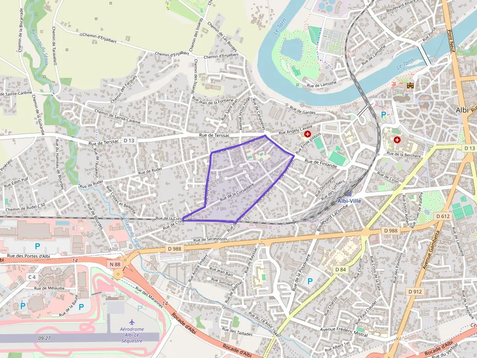 Appartement 51 m² deux pieces à vendre à Albi