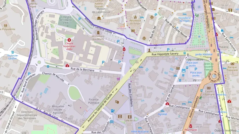 Appartement 117 m² trois pièces à vendre à Albi