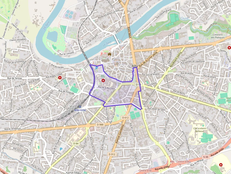 Appartement 117 m² trois pièces à vendre à Albi