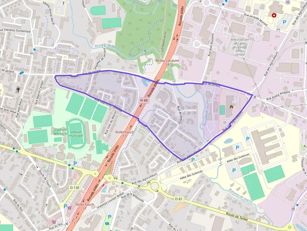 Appartement 65 m² trois pièces à vendre à Albi