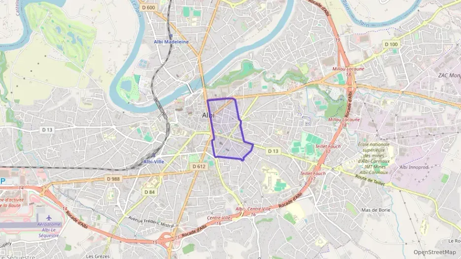 Appartement 110 m² trois pièces à vendre à Albi