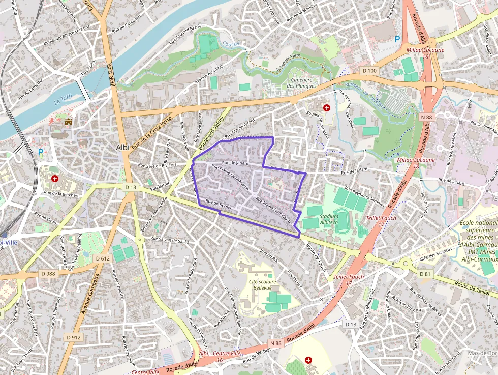 Appartement 50 m² trois pièces à vendre à Albi