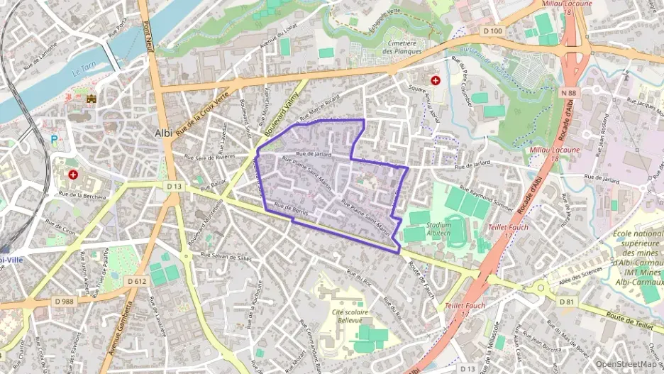 Appartement 50 m² trois pièces à vendre à Albi Appartement 50 m² trois pièces à vendre à Albi