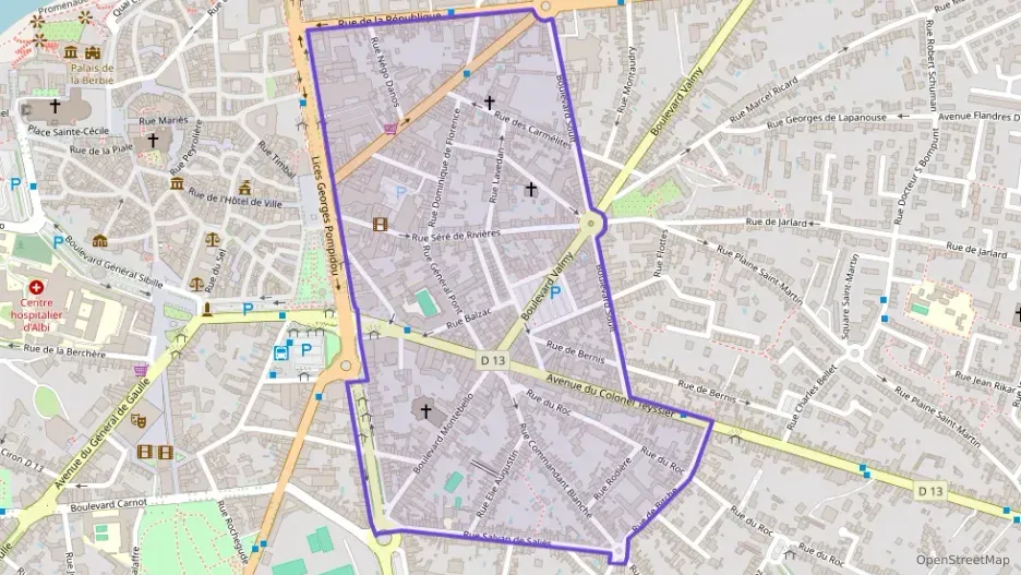 Appartement 39 m² une piece à vendre à Albi