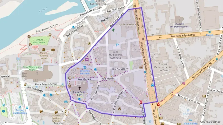 Appartement 38 m² une piece à vendre à Albi