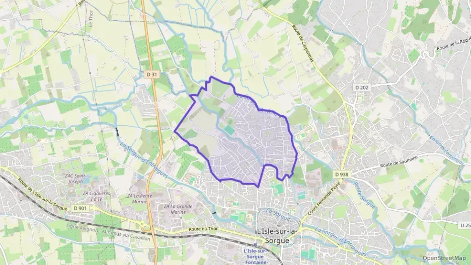 Appartement 99 m² quatre pièces à vendre à L`Isle-sur-la-Sorgue