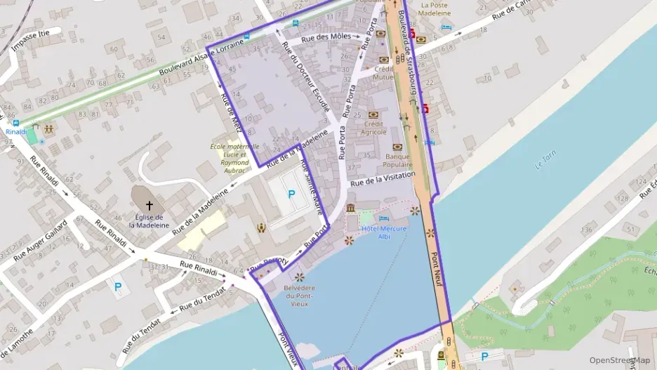 Appartement 55 m² trois pièces à vendre à Albi