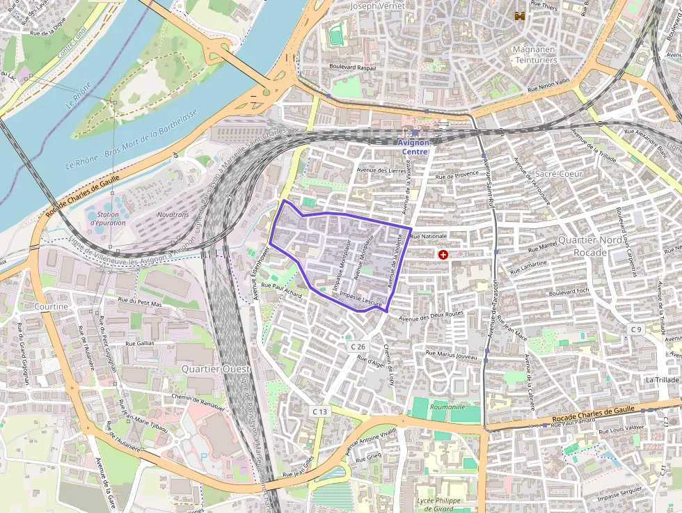 Appartement 49 m² deux pieces à vendre à Avignon