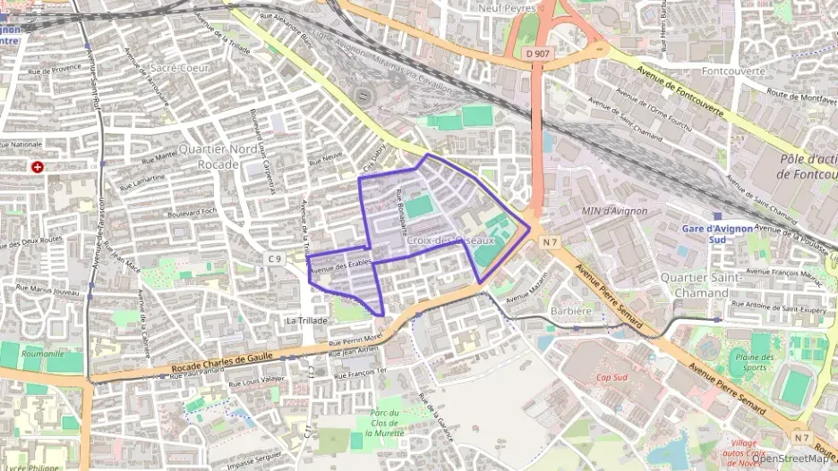 Appartement 55 m² quatre pièces à vendre à Avignon