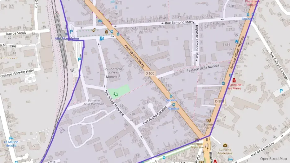 Appartement 46 m² deux pieces à vendre à Albi Appartement 46 m² deux pieces à vendre à Albi