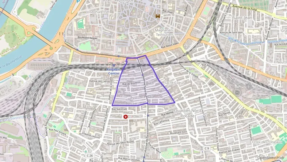 Appartement 25 m² deux pieces à vendre à Avignon