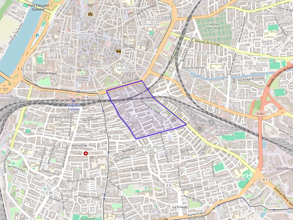 Appartement 86 m² quatre pièces à vendre à Avignon