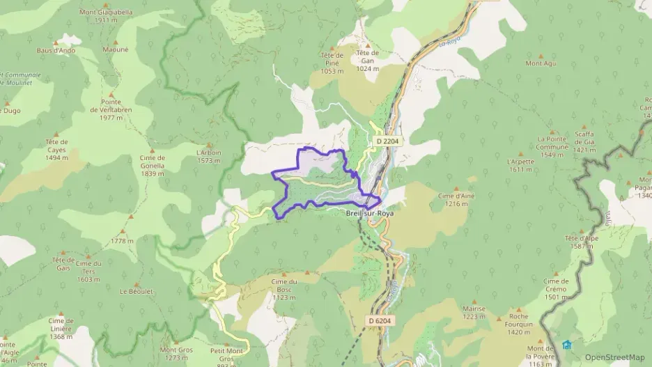 Appartement 61 m² trois pièces à vendre à Breil-sur-Roya