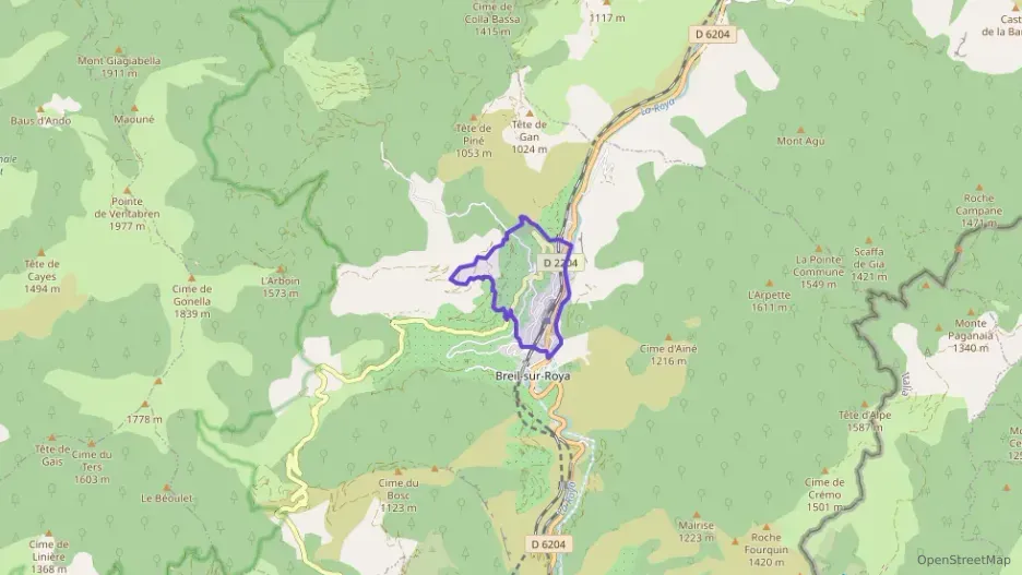 Appartement 54 m² trois pièces à vendre à Breil-sur-Roya