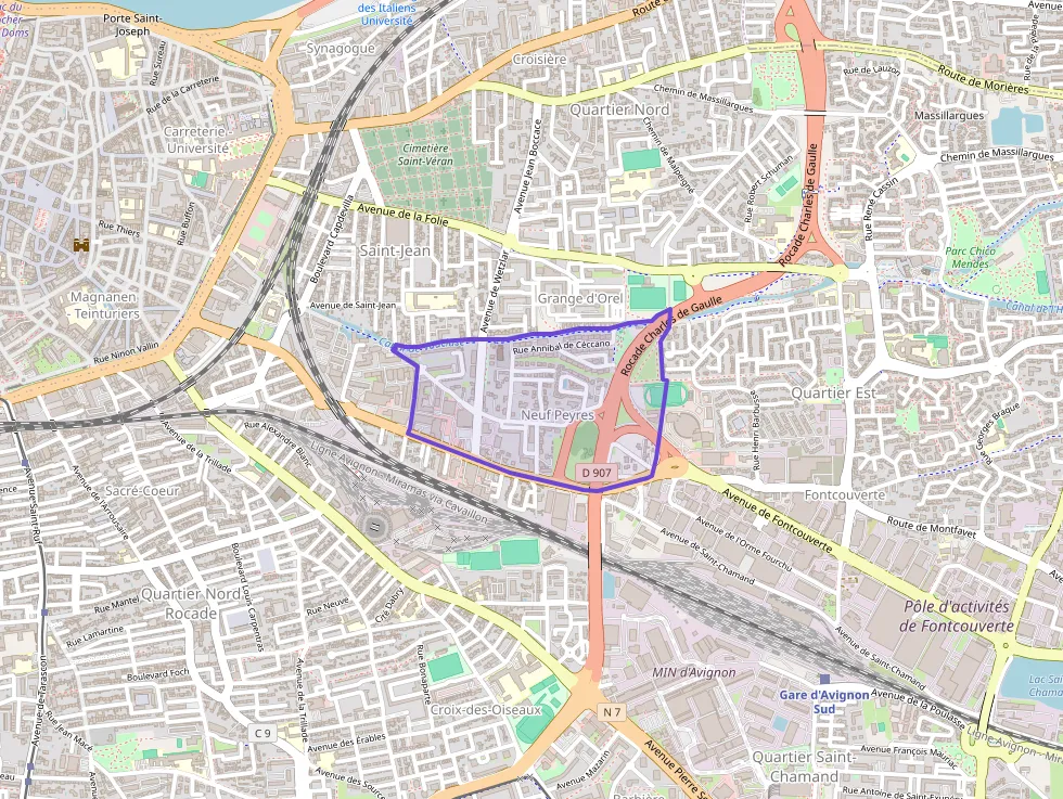 Appartement 40 m² deux pieces à vendre à Avignon