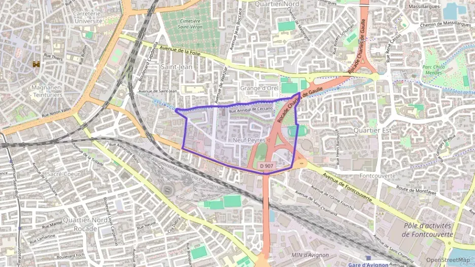 Appartement 67 m² quatre pièces à vendre à Avignon