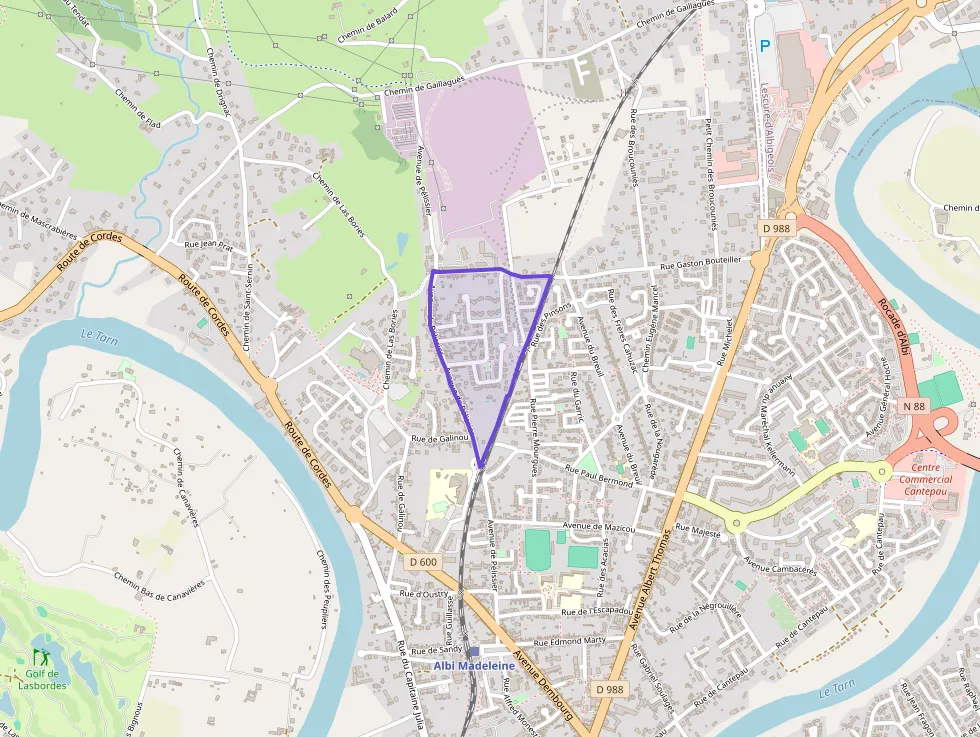 Appartement 60 m² deux pieces à vendre à Albi