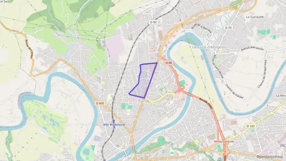 Appartement 46 m² deux pieces à vendre à Albi Appartement 46 m² deux pieces à vendre à Albi