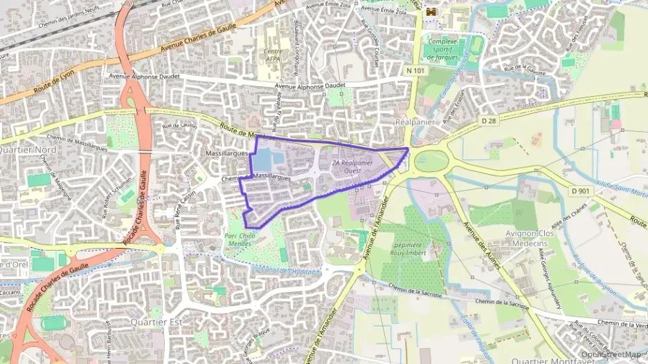 Appartement 85 m² quatre pièces à vendre à Avignon