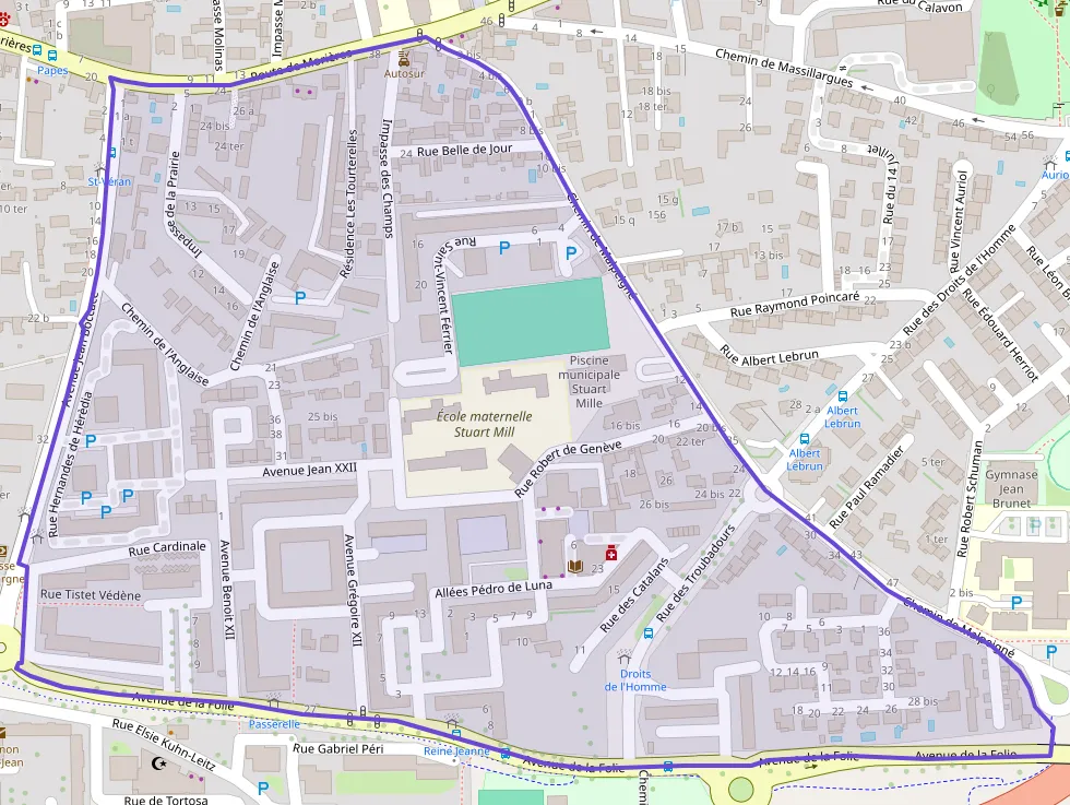 Appartement 57 m² trois pièces à vendre à Avignon