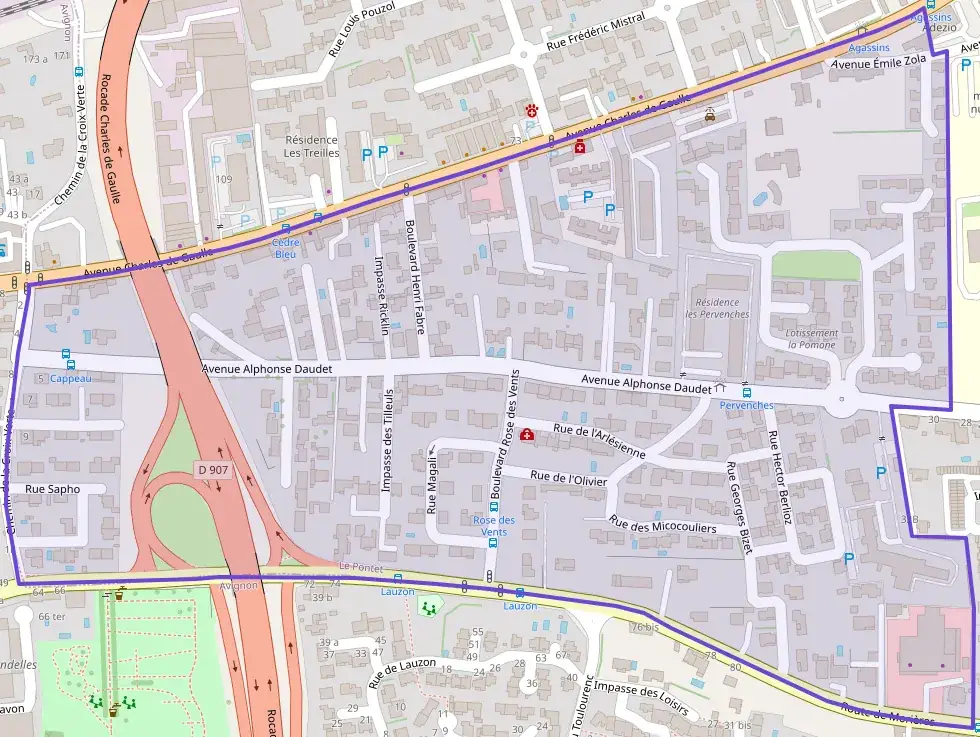 Appartement 110 m² quatre pièces à vendre à Le Pontet